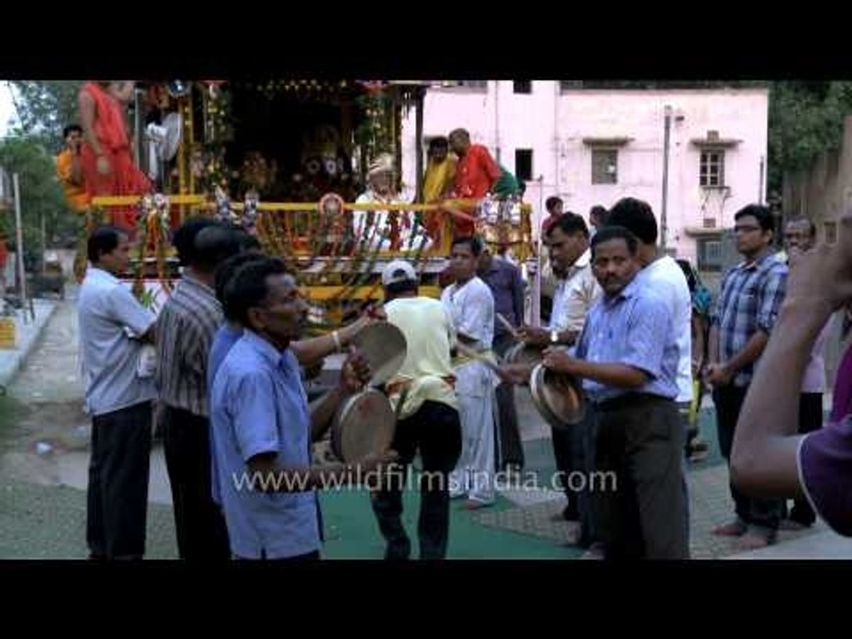 Devotees join the Bahuda Jatra in Delhi