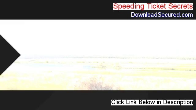 Speeding Ticket Secrets Reviews (traffic ticket secrets book)