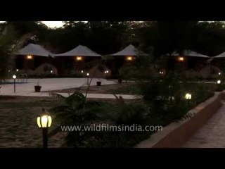 Evening view of Infinity Resort Rann of Kutch - Gujarat