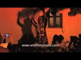 Rajasthani woman dances to entertain tourists