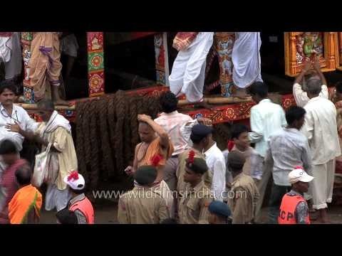 Lord Jagannath's disciples gather for Rath Yatra