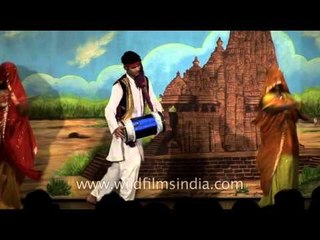 Folk dance from Maharashtra, India