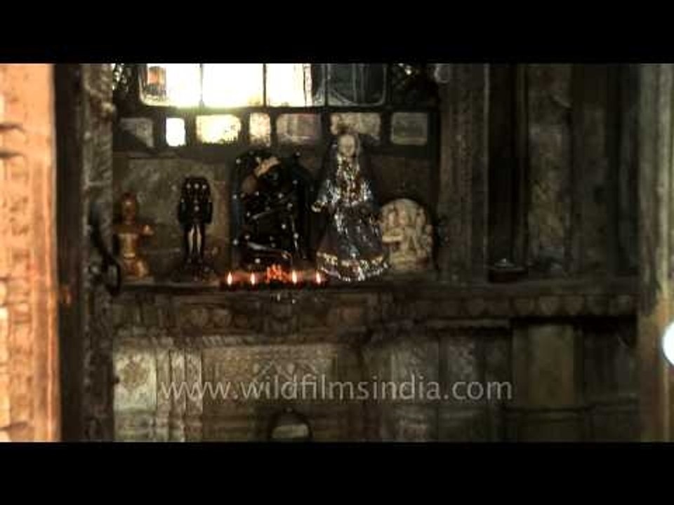 Hindu temple inside Jaisalmer Fort, Rajasthan, India
