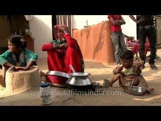 Indian village families eat meagerly with imbalanced nutrition