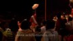 Priests wave Yak-tail fans during Ganga aarti in Varanasi
