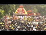 Lord Jagannath's chariot during Ratha Yatra in Delhi