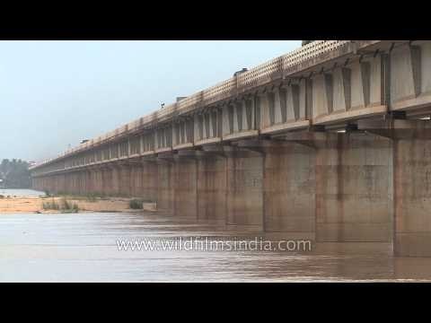 Road bridge over River Mahanadi in Cuttack