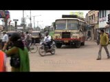 Traffic scene in Cuttack, Odisha