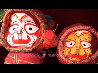 Idol of Lord  Balabhadra and his sister Subhadra