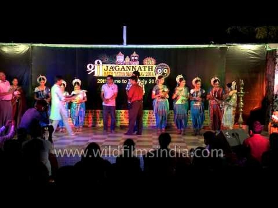 Felicitation ceremony during 47th Jagannath Rath Yatra Mahotsav