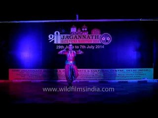 Bharatnatyam dance perform during 47th Jagannath Rath Yatra Mahotsav - Delhi