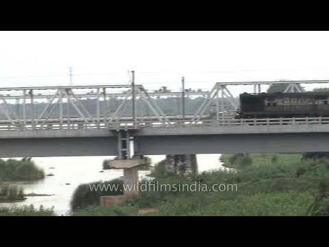 Railway route on Mahanadi River, Cuttack