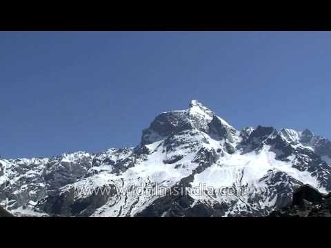 Hata peak and Swargarohini as seen from Har ki dun valley