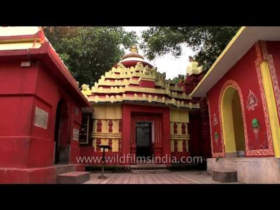 Inside view of Kedareshwar Temple, Odisha