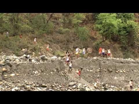 Villagers take part in Maund Mela - Garhwal, Uttarakhand