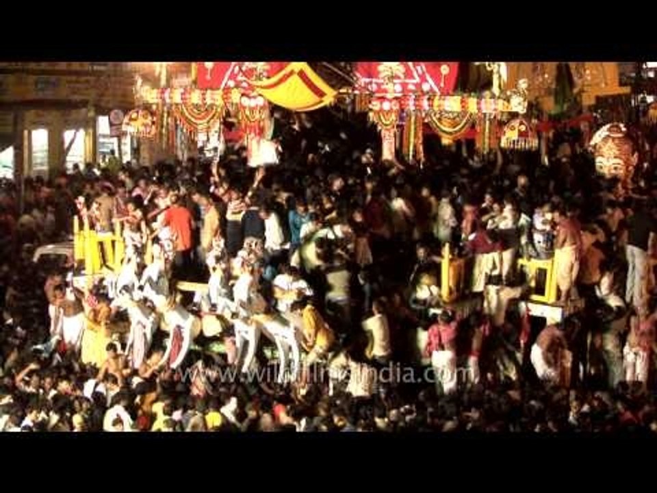 Devotees join the annual Jagannath Rath Yatra - Puri, Odisha
