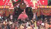 Idols of deities carrying inside the chariot for Rath Yatra - Puri