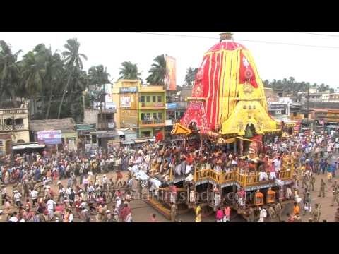 Security personnel joins the Jagannath Rath Yatra procession - Puri, Odisha