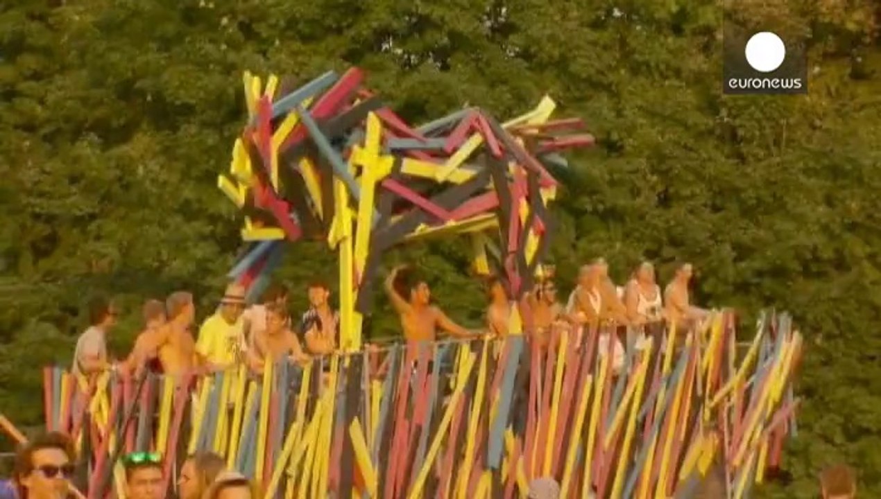 C'est parti pour le Festival Sziget à Budapest !