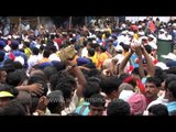 Jagannath Rath Yatra procession amid tight security cover - Puri, Odisha