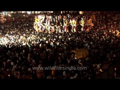 Devotees seeking blessings from Lord Jagannath