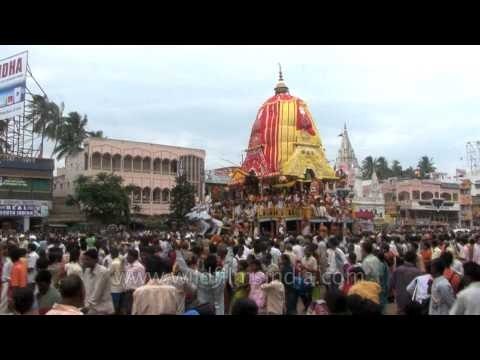 Chariot procession in Puri: Jagannath Rath Yatra