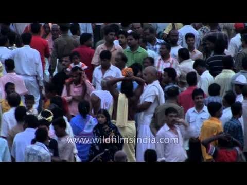 Thousands of devotees gather to witness the Rath Yatra, Puri