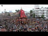 Endless crowd during Jagannath Ratha yatra in Puri