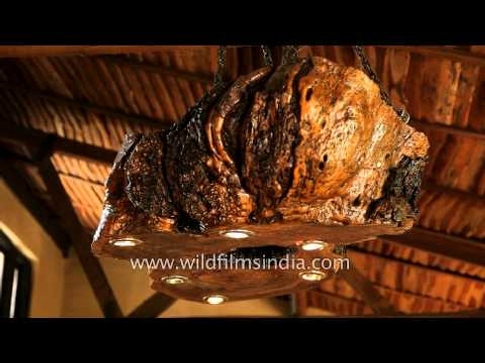 Dining area of Kings Lodge - Bandhavgarh