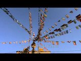 Tibetan prayer flags at Sarnath - Varanasi