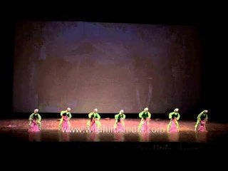 Spring dance of Korea performed in Delhi