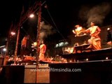 Maha aarti of holy ganga at Dasasvamedh Ghat of Varanasi