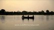 Evening boating on Ken River, Madhya Pradesh