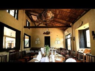 Dining Hall : Kings Lodge, Bandhavgarh