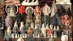Statues of God and Goddess for sale in local market of Varanasi