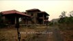 Rural style cottages at King's Lodge in Bandhavgarh