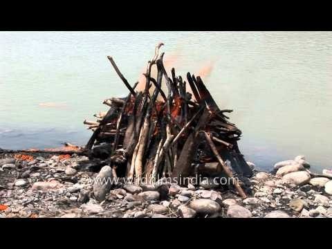 Dead body cremated at Chandi Ghat