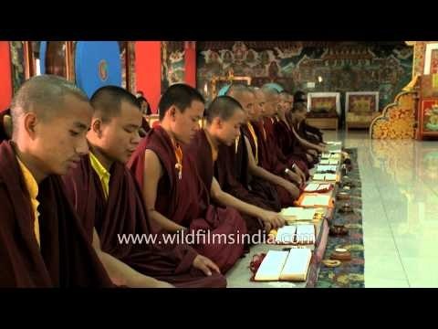 Inside Mindrolling Monastery of Clement Town, Dehradun