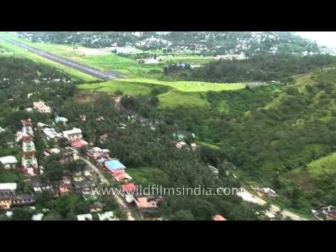 View of Andaman Island as seen aerially