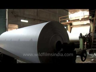 Paper recycling at Paswara Papers Ltd., Meerut