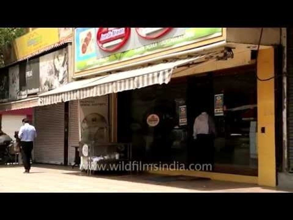 Restaurants and market places of South Delhi