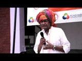 Ajay Singh speaking at inauguration of Mohini Grameen Vikas Kendra