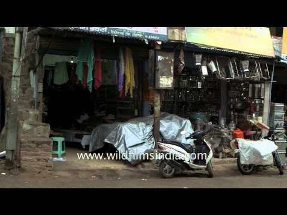 Shopping streets of Lohaghat - Kumaon region, Uttarakhand