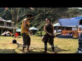 People dancing on electro dance music - Himalayan Music Festival