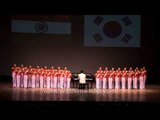 Korean childrens' ballet sings 'We Shall Overcome'