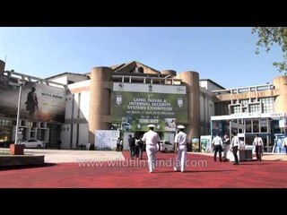 Visitors at 7th edition of biennial Land, Naval and Internal Security Systems Exhibition