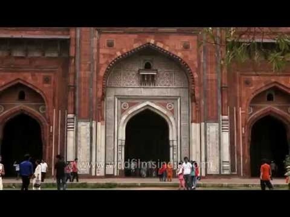 Qila Kuhna Masjid inside Purana Qila in New Delhi