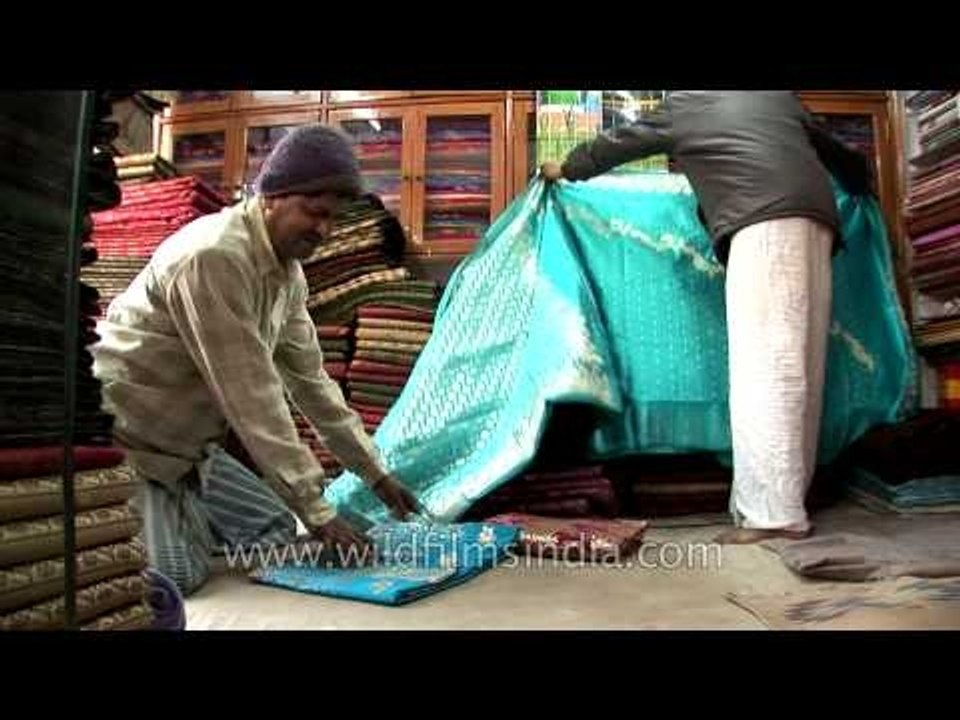 Banarasi sarees distinguished for their unique designs and fine fabrics