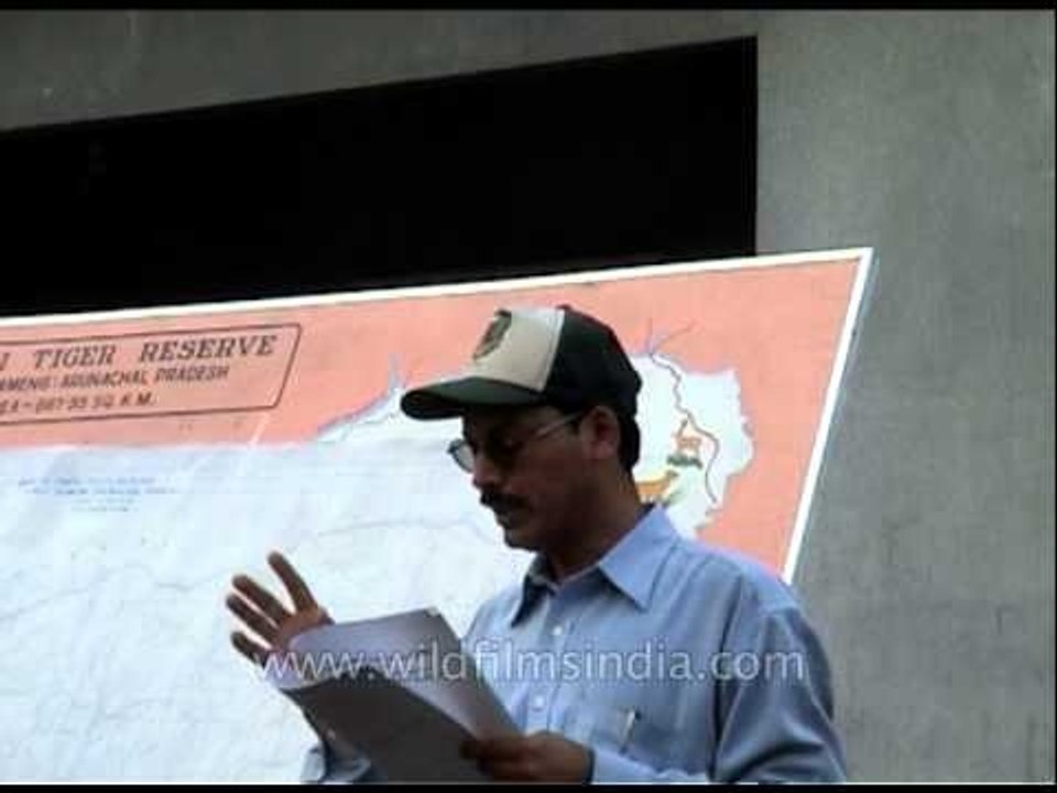Speaking on the size of Pakke Tiger Reserve, Ar...