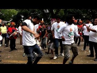 Celebrations break out as BJP registers historic win